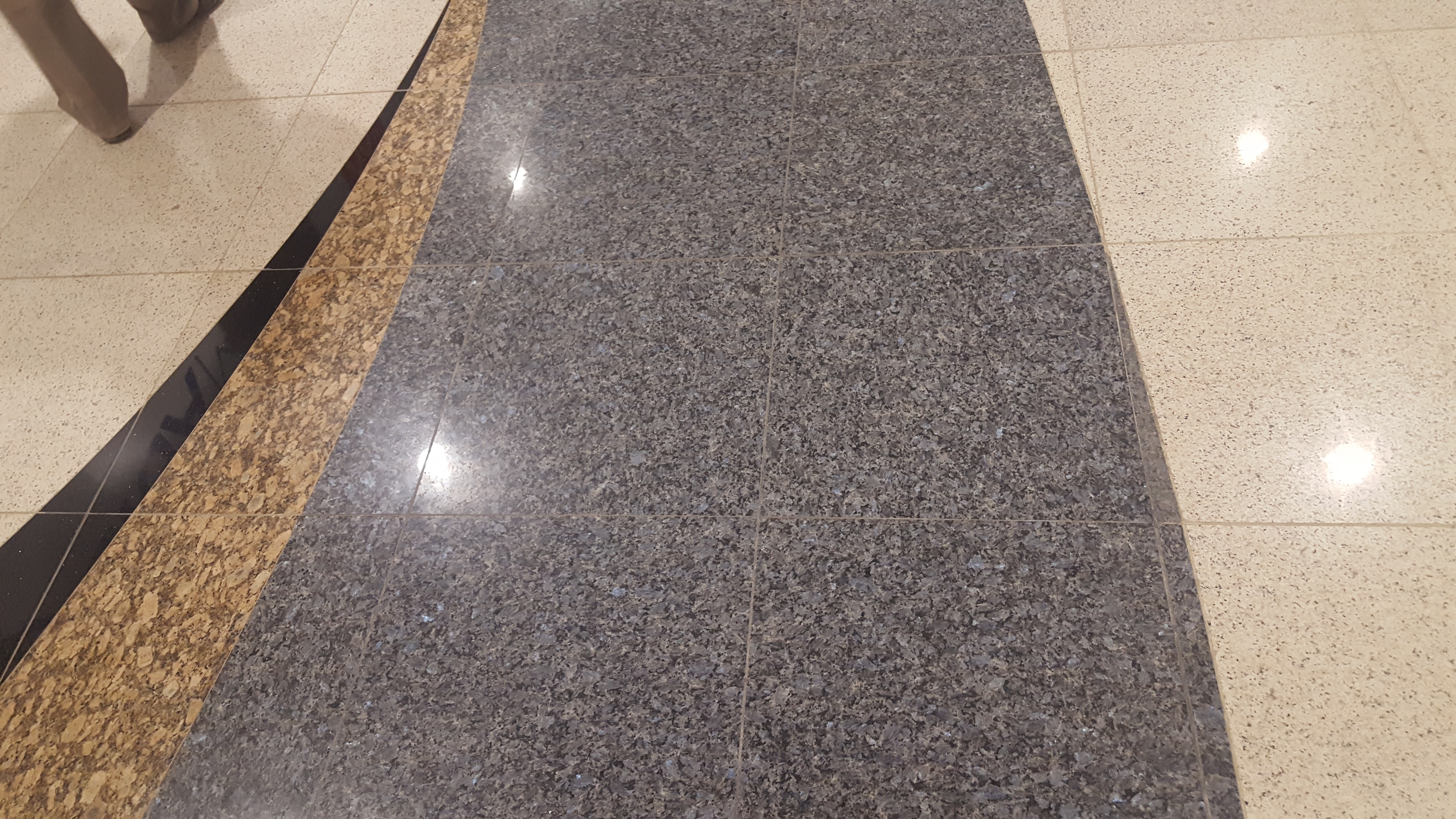 Defense Executive Towers marble interiors